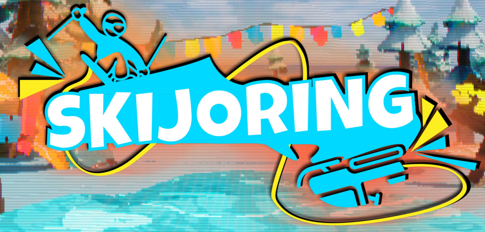 Wacky physics-based ski-racing game where you're tethered to your partner. Level and UI designer.