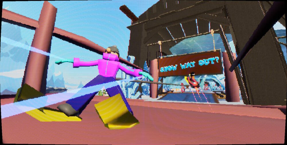 An early prototype of the game. Emoes travel around the map and affect it chaotically.